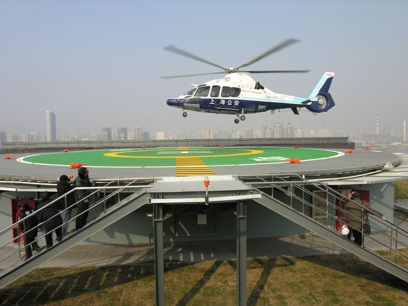 钢结构建造的医疗直升机停机坪有哪些优势